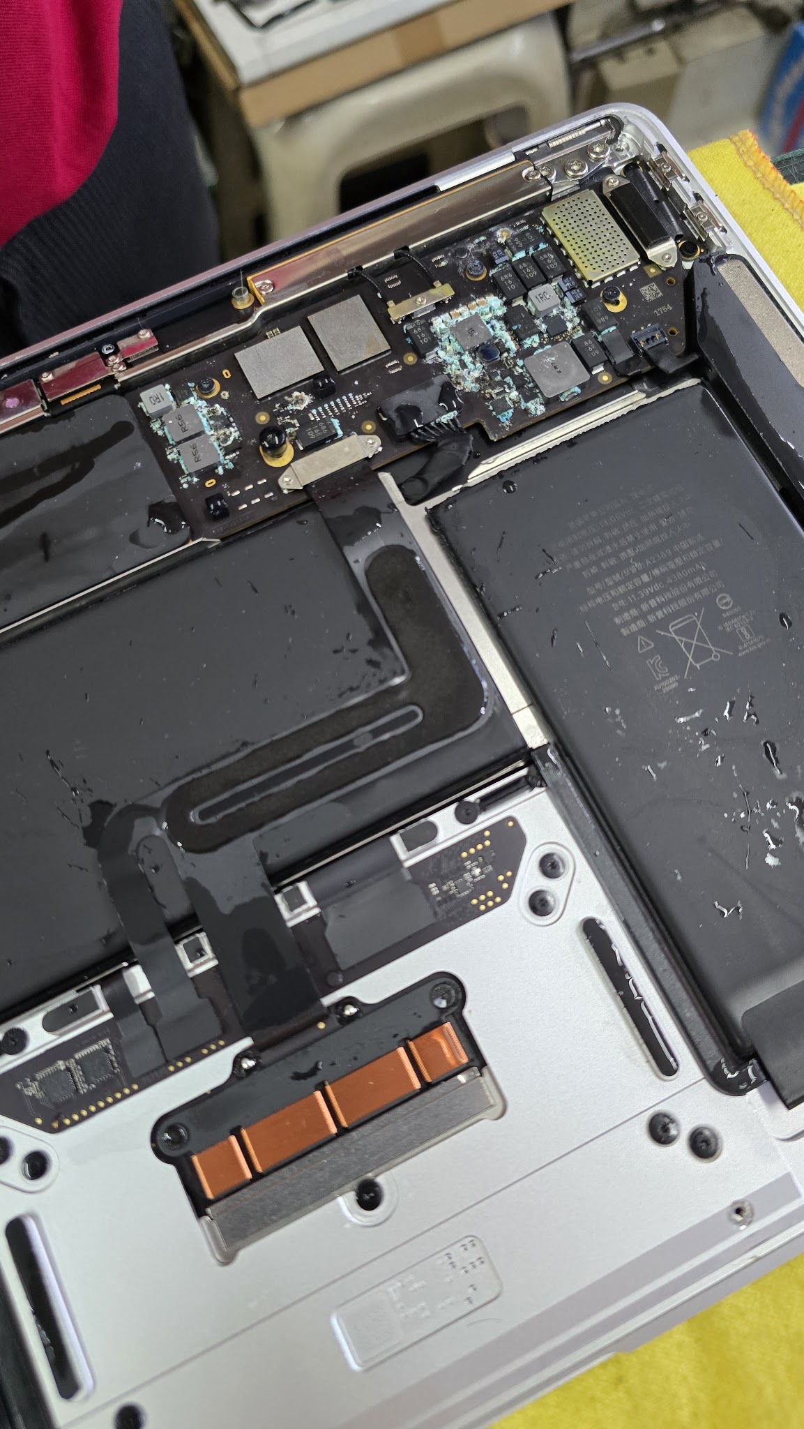 Water Damage Cleaning Service at Laptop Doctor Singapore